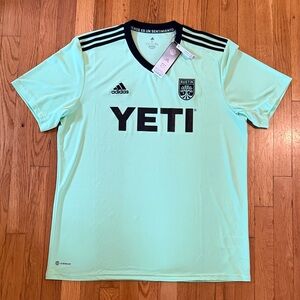 adidas Men’s Austin FC Soccer Jersey - Mint Green - new